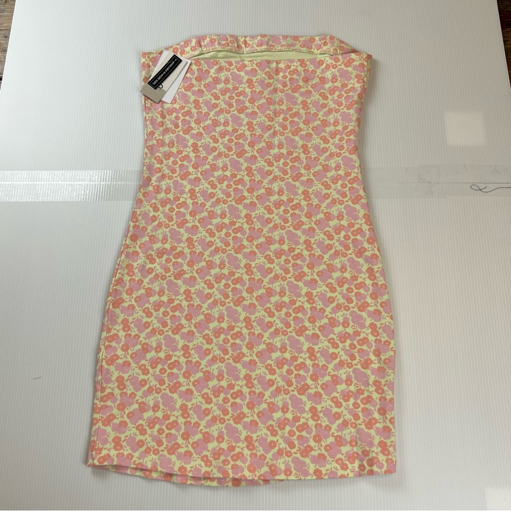 BP. Floral Bodycon Tube Dress NWT, Size XS - Picture 6 of 14